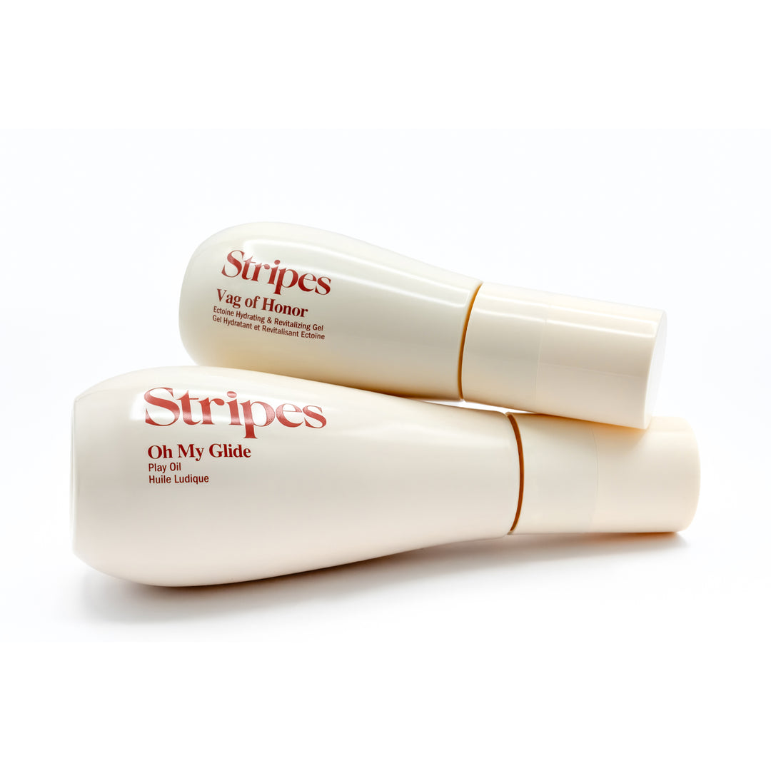 Var of Honor and Oh My Glide 'Stripes' products on a white background