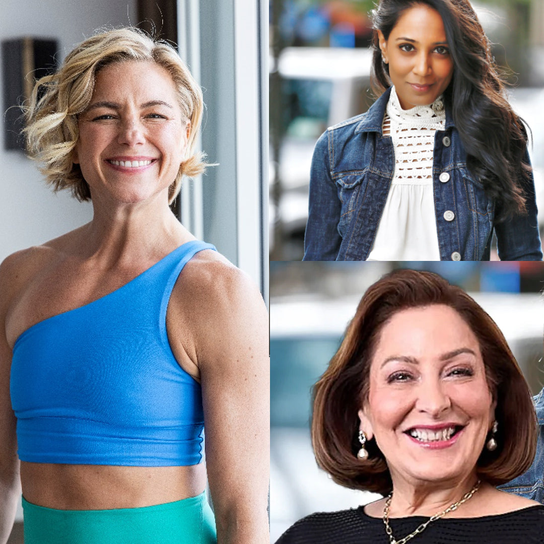 Baker Plosser, Canyon Ranch Ambassador & former Editor-in-Chief of Women’s Health
, Laura Geller, founder of Laura Geller Beauty and leading longevity expert Dr. Poonam Desai (osteopathic physician)